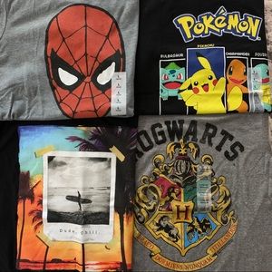 NWT FOUR Boys T-Shirts